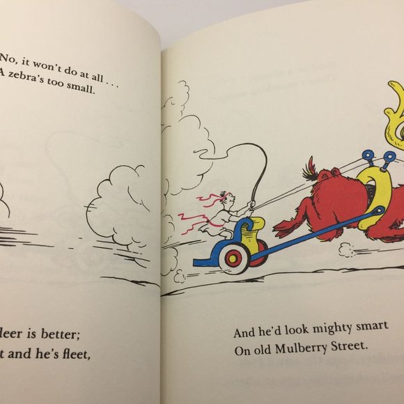 Vintage Out of Print New Dr. Seuss And To Think That I Saw It On Mulberry Street - Picture 3 of 7